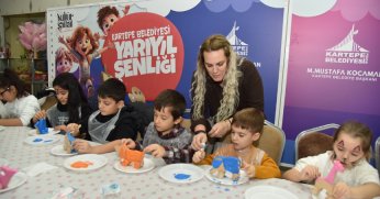 KARTEPELİ ÇOCUKLARA YARIYIL EĞLENCESİ