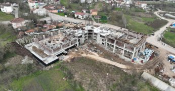 Başiskele Termal Tesis yükseliyor