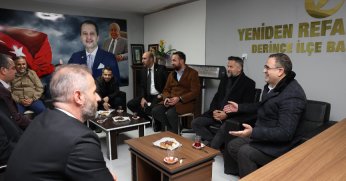 Başkan Gökçe’den MHP ve YRP  İlçe Teşkilatlarına Ziyaret