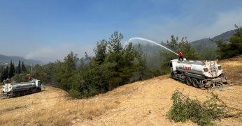 Büyükşehir A Takımı, yangınlar için seferber oldu