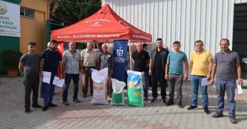 Büyükşehir’den çiftçiye yüzde 75 hibeli tohum desteği