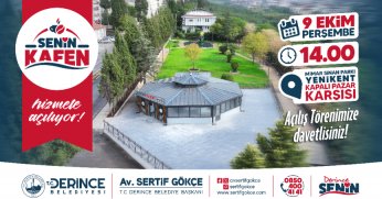 Derince’ye Yeni Bir Yaşam Alanı: Senin Kafen Açılıyor