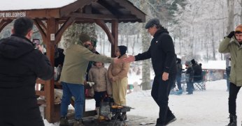 Kartepe Belediyesi Mesire Alanı Kışın da Ziyaretçilerin Gözdesi