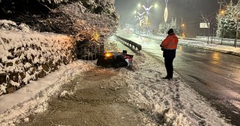 Büyükşehir’den karla mücadelede robotik teknoloji