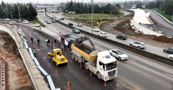 Gölcük kuzey yan yol da trafiğe açıldı