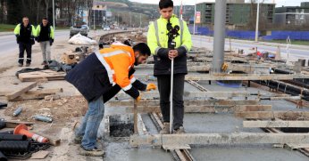 Kartepe Tramvay Hattı’nda durmak yok
