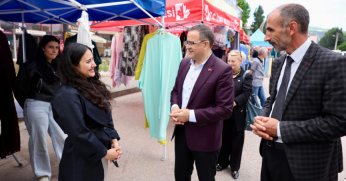 Başkan Gökçe Esnaf ve Vatandaşlarla Bayramlaştı