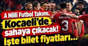 A Milli Futbol Takımı, Kocaeli'de sahaya çıkacak!