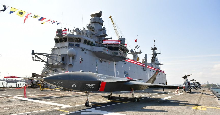 Milli gururumuz TCG Anadolu, Kocaeli’ye geliyor