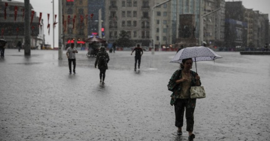 Sıcaklık düşüyor, kuvvetli yağış geliyor!