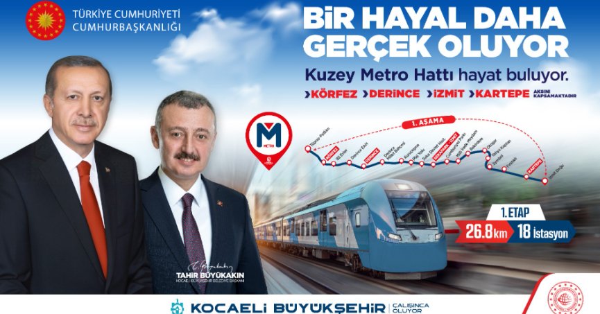 Kuzey Metro hattında devir protokolü imzalandı