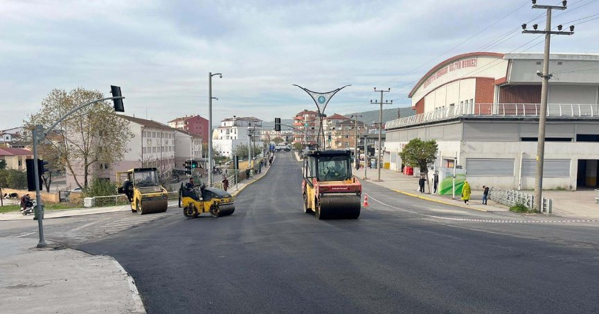 Büyükşehir’den Körfez’in caddelerine estetik dokunuş