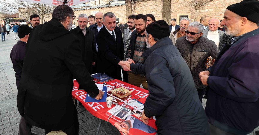 “Halkımızla birlikte geleceği şekillendiriyoruz”