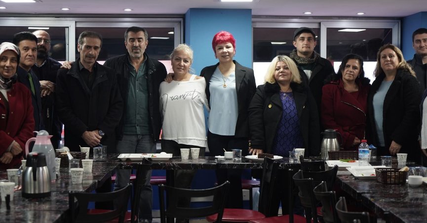 BAYŞAD KAHVALTI PROGRAMINDA DOSTLARLA BULUŞTU 