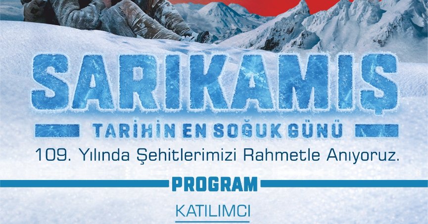 SARIKAMIŞ ŞEHİTLERİ GÖLCÜK’TE ANILACAK