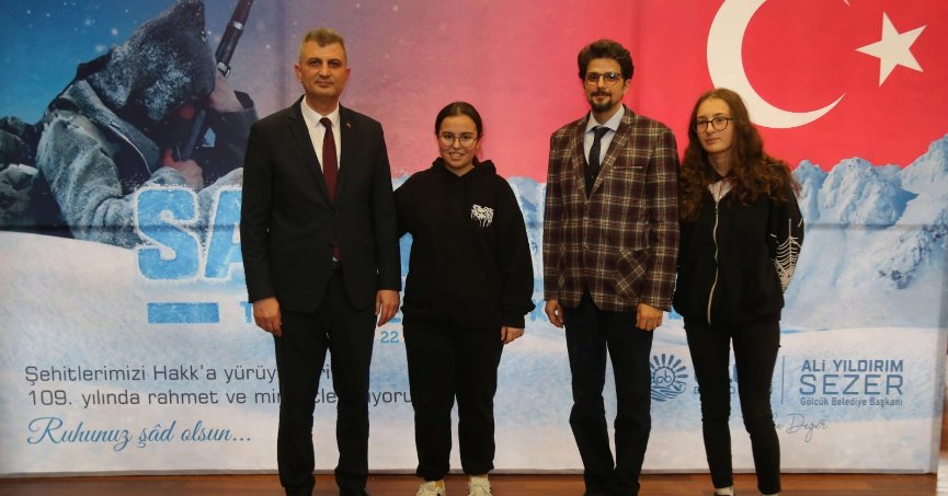 SARIKAMIŞ ŞEHİTLERİ GÖLCÜK’TE DUALARLA ANILDI