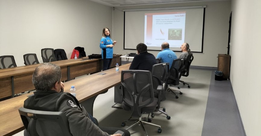 İtfaiyeden KOÜ Teknopark’a eğitim