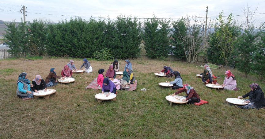 Kaz Bayramı için imece hazırlıkları başladı