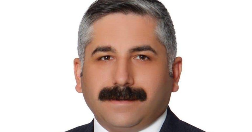 İlçe başkanının acı günü