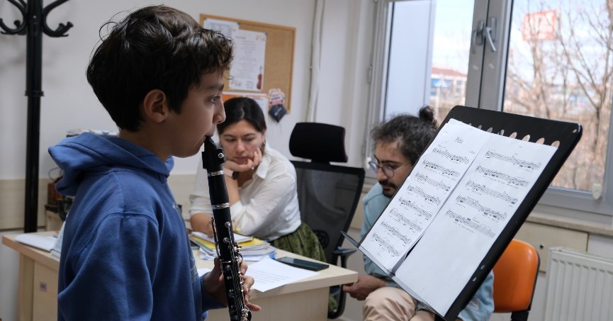 Büyükşehir konservatuar sınavları yapıldı