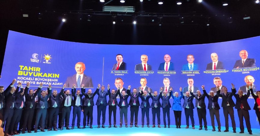 İşte AK Parti’nin belediye başkan adayları!