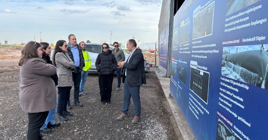 Bakanlık heyetinden dip çamurunda inceleme