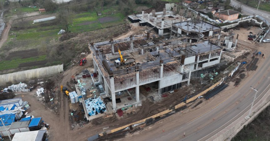 Şifa dağıtacak termal tesiste hummalı çalışma