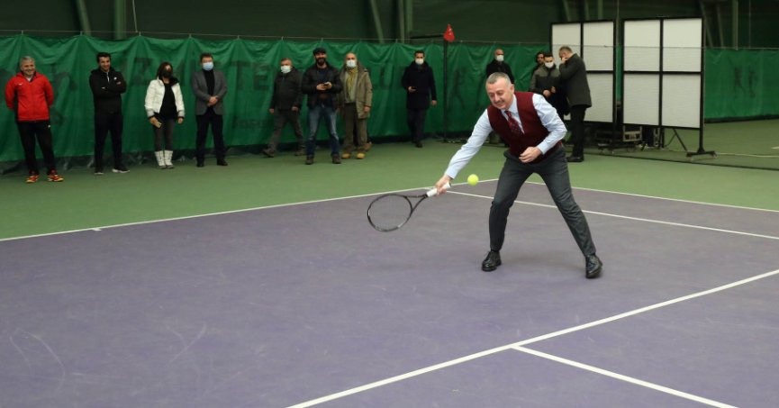 Büyükşehir’den dünya standartlarında tenis merkezi