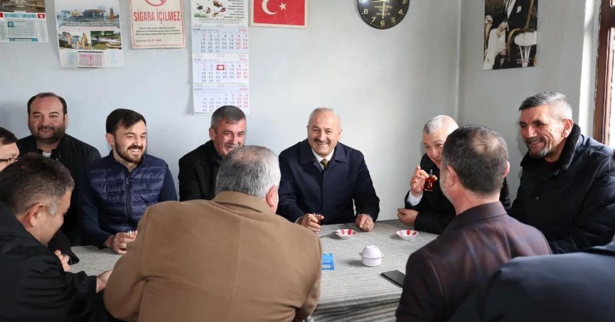 Başkan Adayı Büyükgöz  Kargalı’ya Konuk oldu