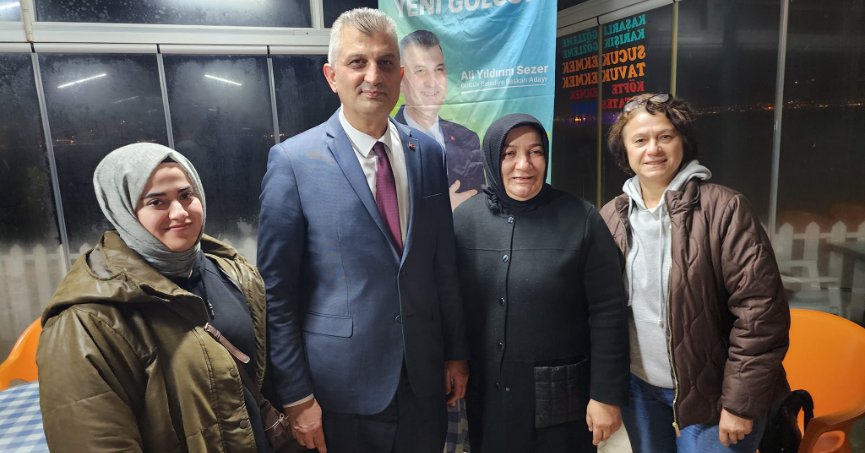 Sezer, “Bizim tek gayemiz Gölcük’e hizmet”