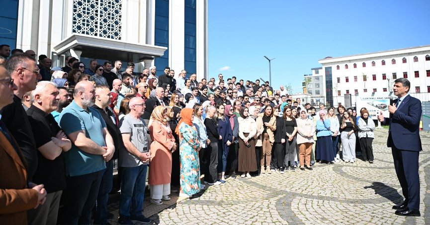 BAŞKAN KOCAMAN’A COŞKULU KARŞILAMA