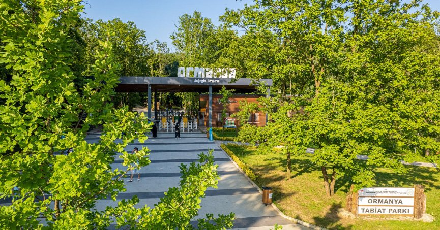 Ormanya bayramda ziyaretçilerini bekliyor