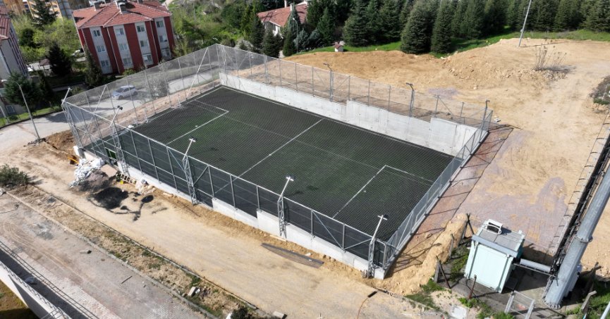 Ayazma Mahallesi futbol sahasında sona gelindi
