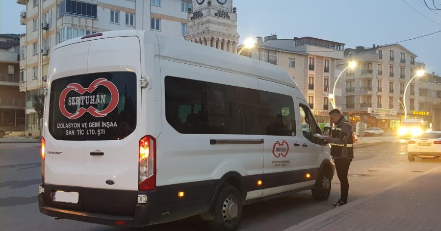 Büyükşehir’den korsan servis denetimi