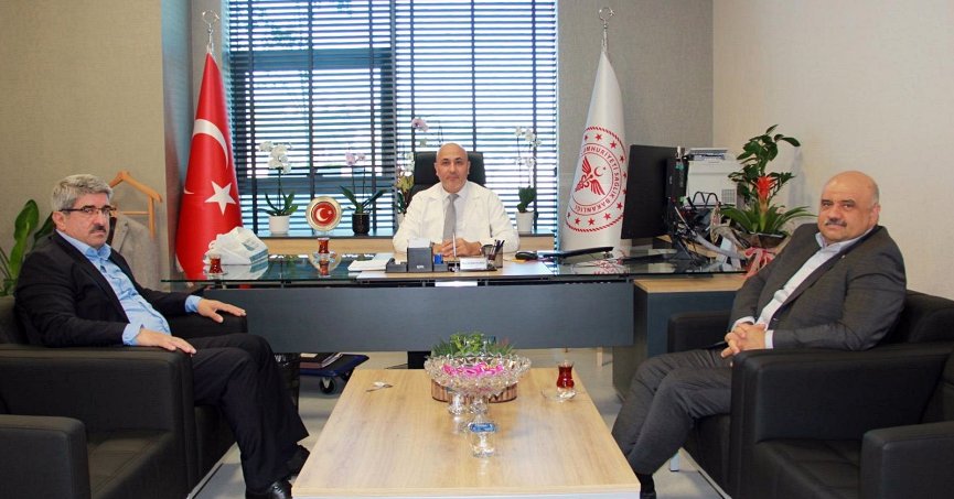 KOTO’dan Kocaeli Şehir Hastanesi Başhekimi Doç. Dr. Elmas’a ziyaret