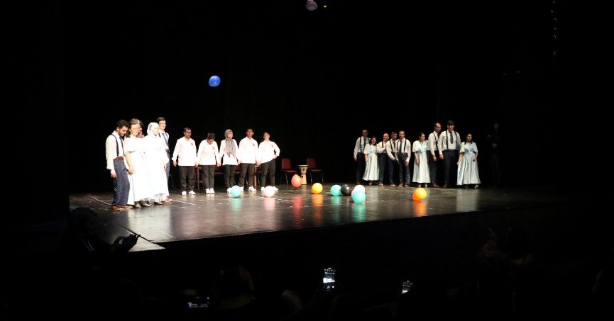 Cemil Meriç öğrencilerinden muhteşem performans