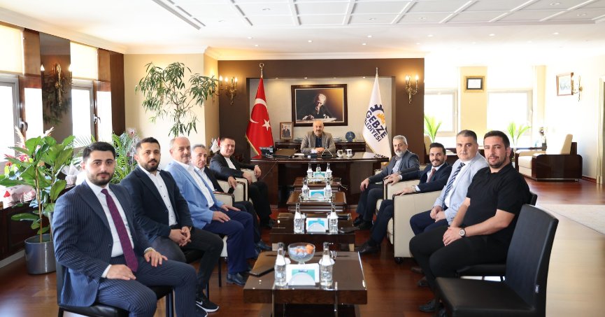 Kocaeli Kent Konseyi’nden seçilen başkanlara ziyaret