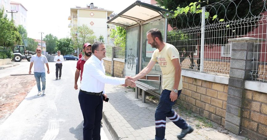 Derince’de Çalışmalar Tüm Hızıyla Sürüyor
