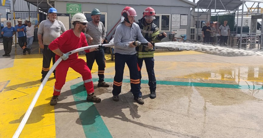 Büyükşehir İtfaiyesi eğitimde hız kesmiyor