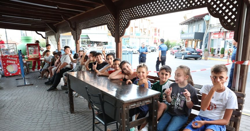 Çocuklar Bu Kez Çınarlı’da Eğlendi