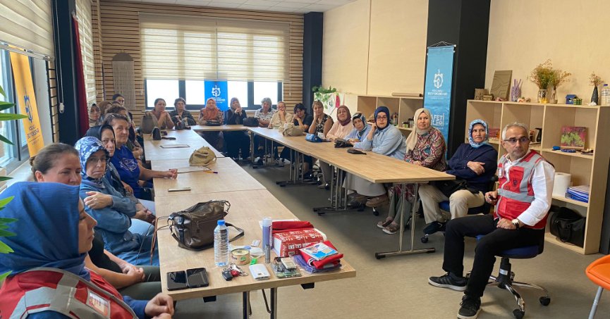 Kocaeli’de afetlere karşı dirençli kadınlar