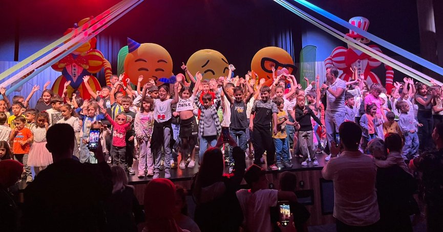 Okuluma İlk Adım şenliğinde çocuklar doyasıya eğlendi