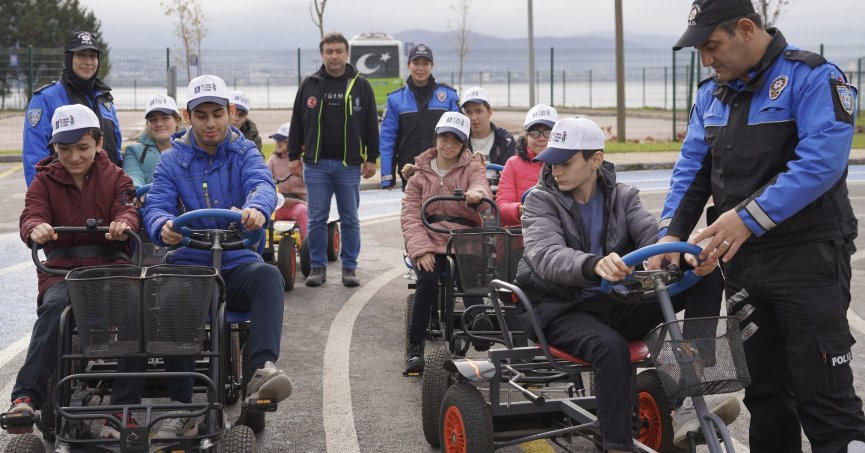 Trafik Parkı’nda eğitim ve eğlence bir arada