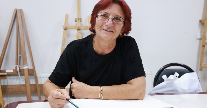 ⁠Resim çizme hayali KO-MEK ile gerçeğe dönüştü