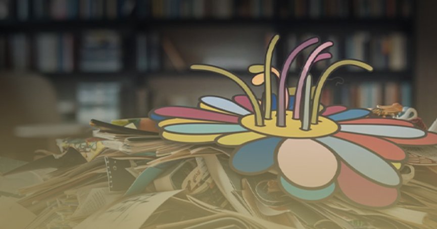 Atık kâğıtlar sanata dönüşüyor