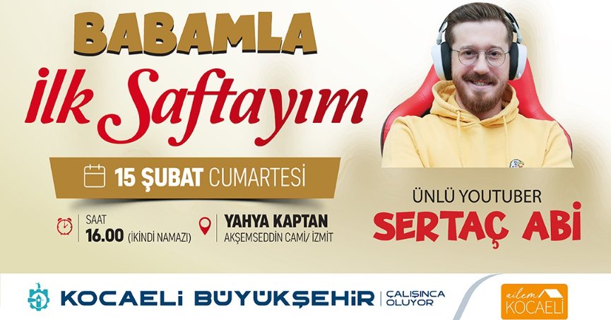 Büyükşehir’den “Babamla İlk Saftayım” etkinliği