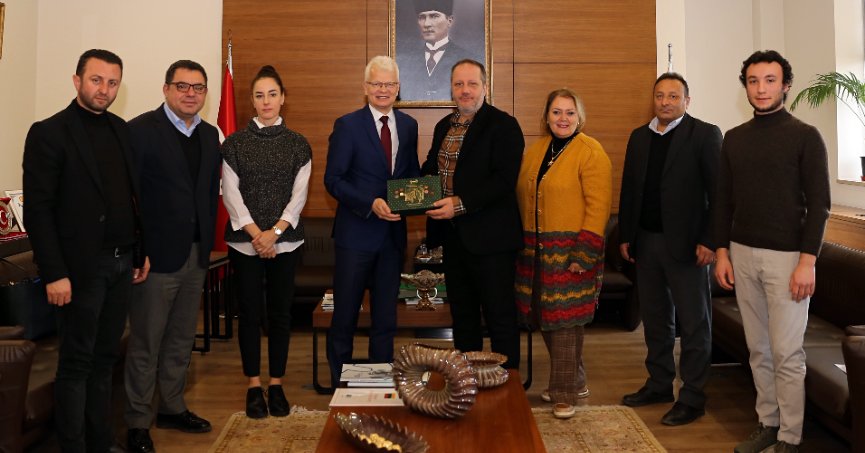 Litvanya Büyükelçisi Degutis’ten KOTO’ya ziyaret