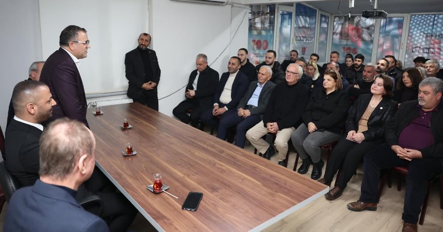 Başkan Gökçe’den Utkubaş’a Nezaket Ziyareti