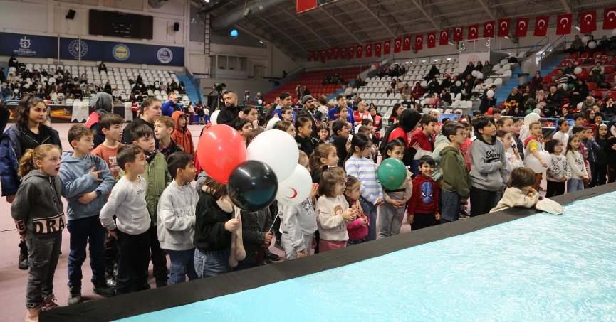 Minik kalpler Ramazan’ın coşkusunu yaşadı