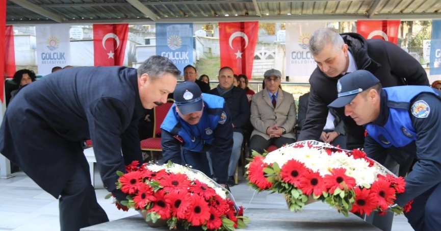 ÜSKÜDAR FAPUR FACİASI ŞEHİTLERİ GÖLCÜK’TE DUALARLA ANILDI